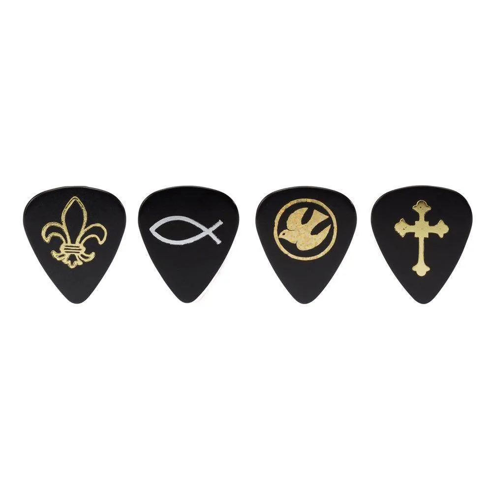 D'Andrea 351 Cool Plecs Christian Pick Pack ~ Medium ~ 12 Assorted Picks