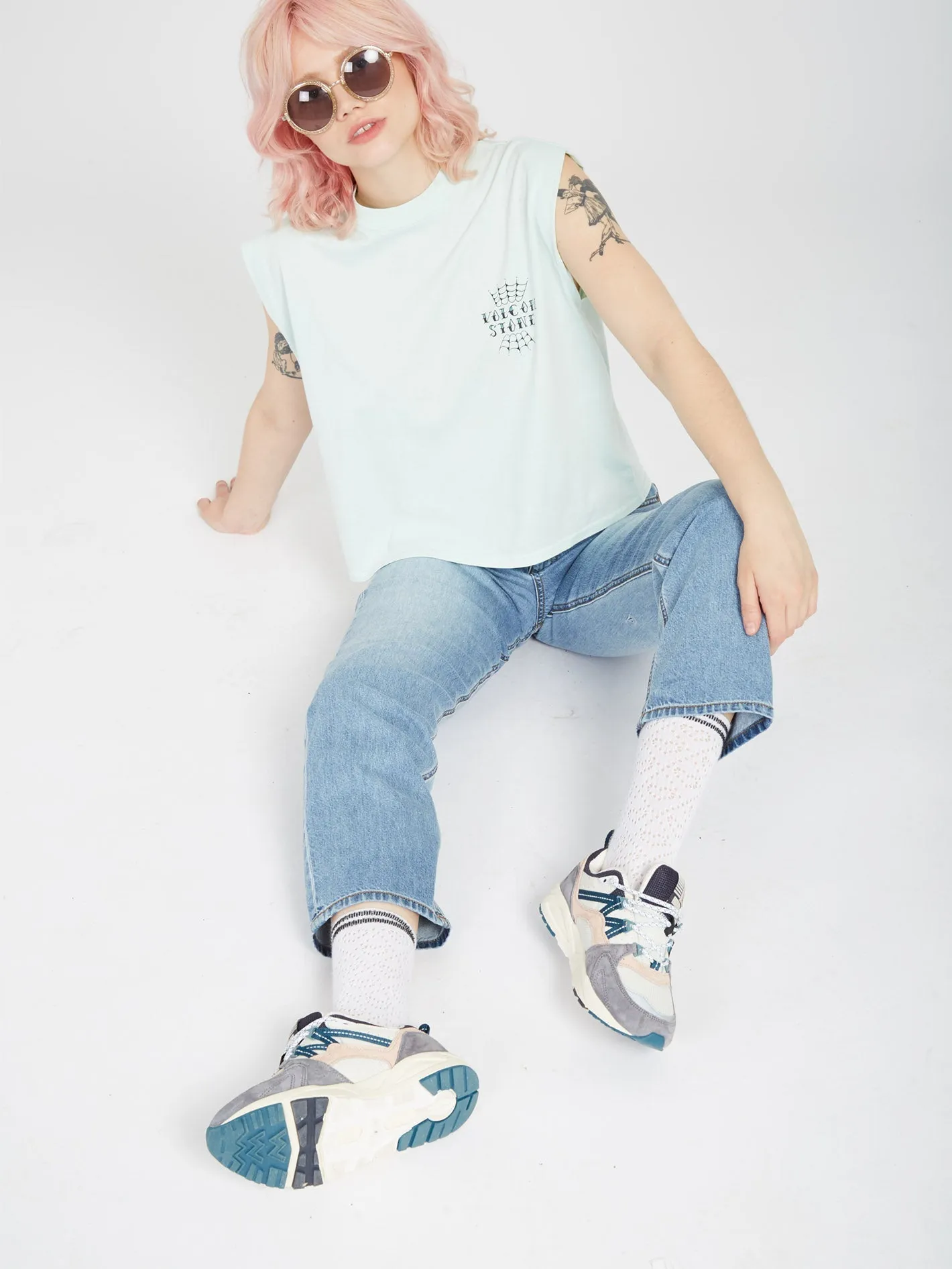 Débardeur Volnex - PALE AQUA