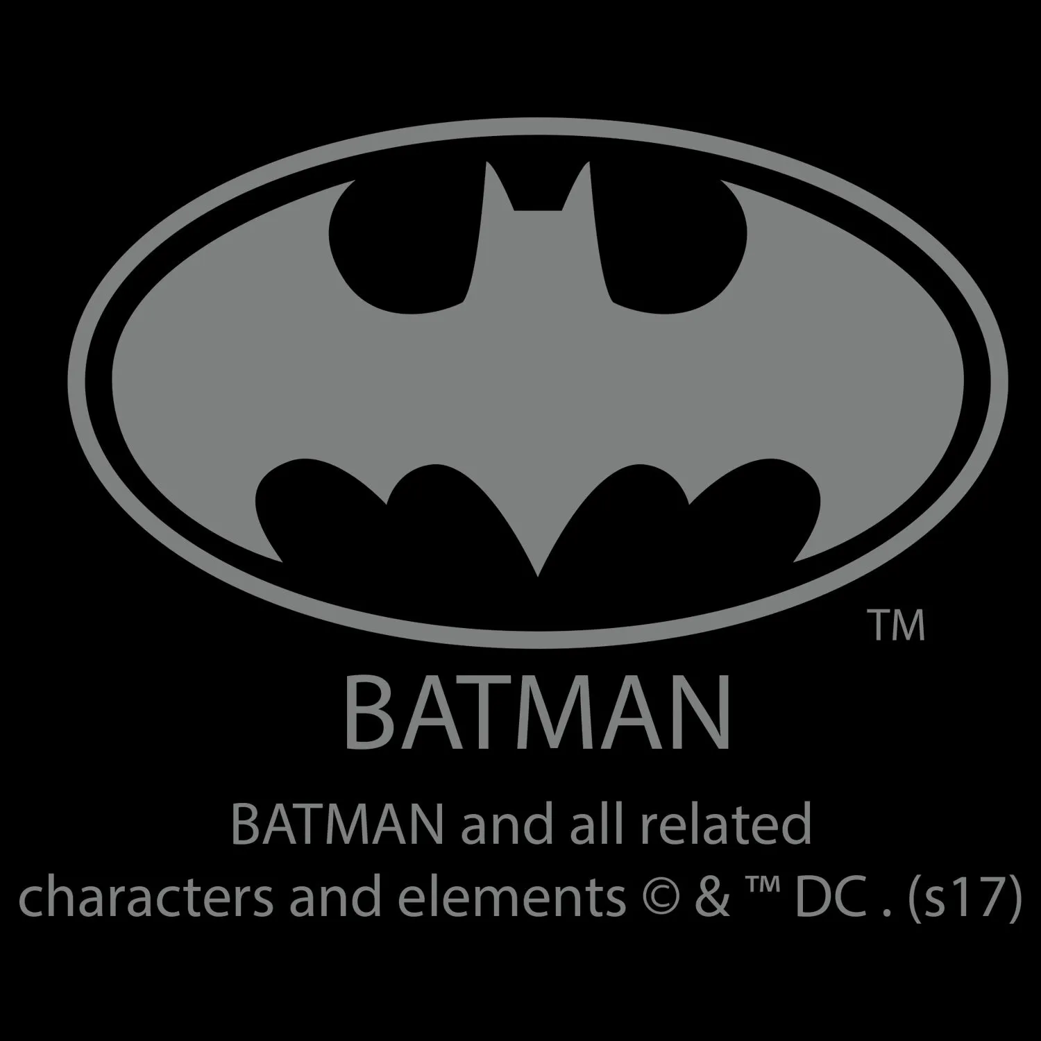 DC Comics Catwoman Text Meow 01 Official Women's T-Shirt (Black)