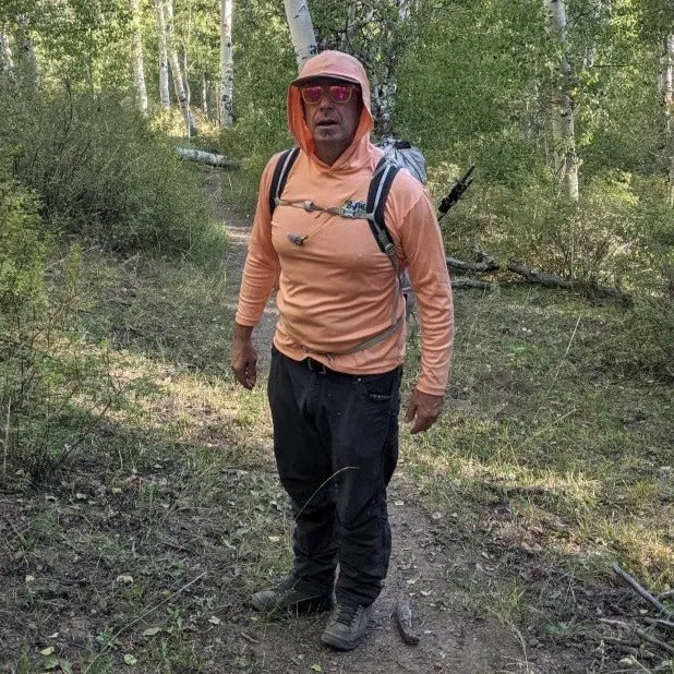 Desert Peach Sun Hoodie Pro
