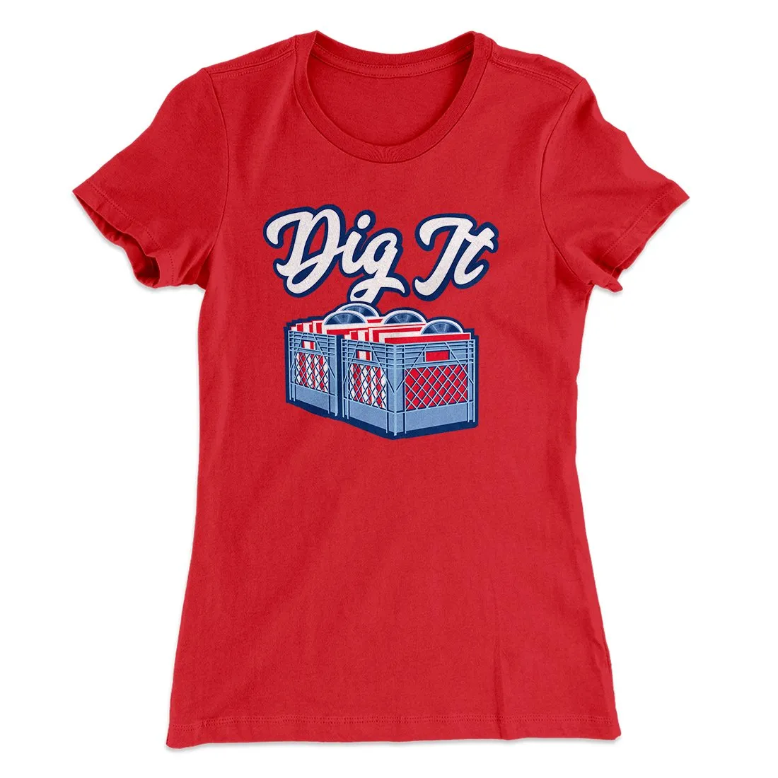 Dig It - Record Crate Women's T-Shirt