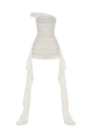 Dirty Talk Dress in White