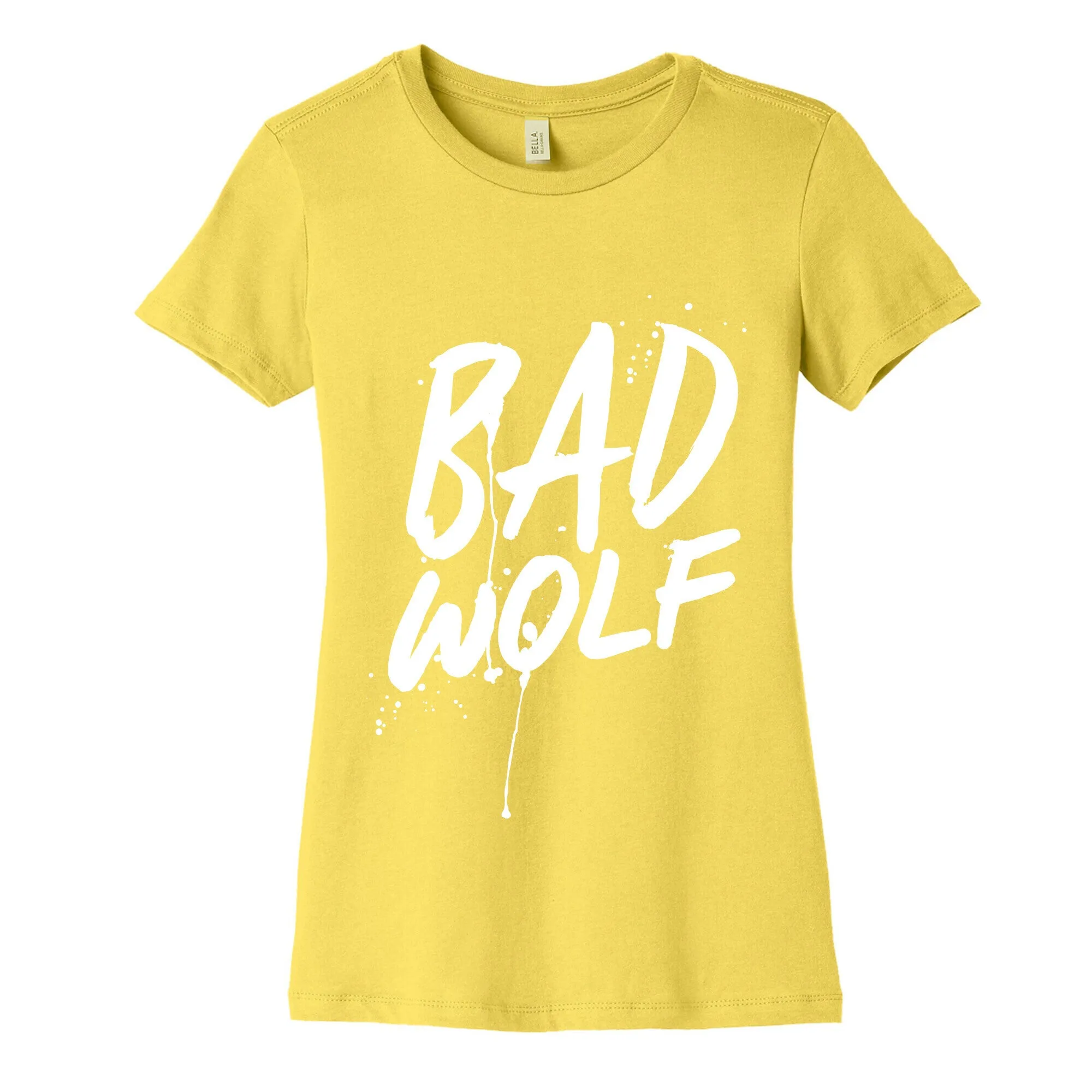 Doctor Who Bad Wolf Womens Cotton Tee