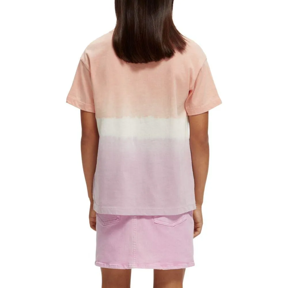 Dropped-Shoulder Dip-Dye Tee