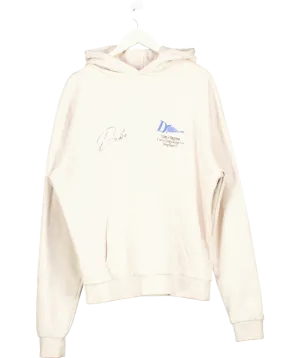 Duke   Dexter Beige Dr1 World Championship Vintage Grey Hoodie UK L