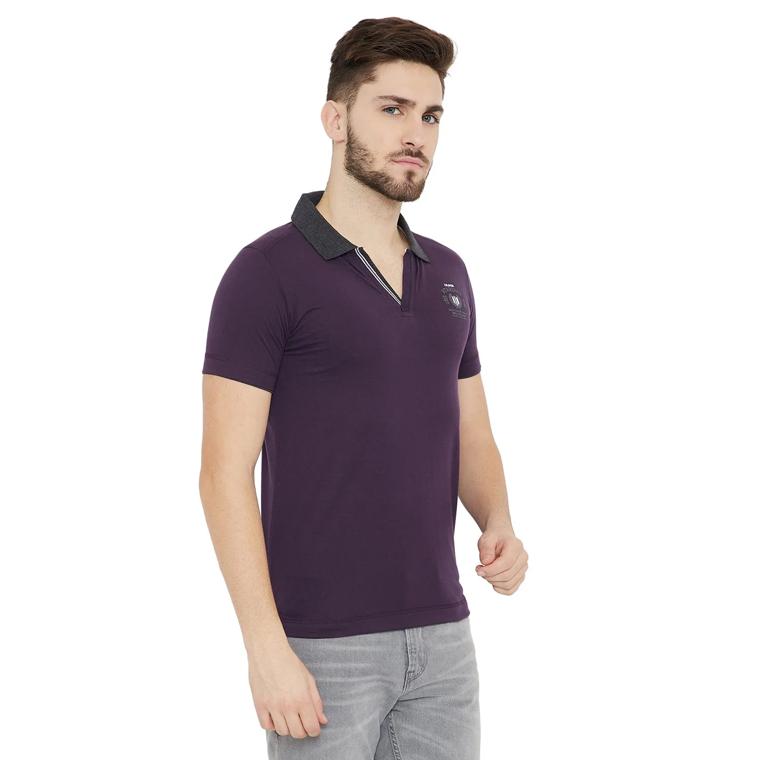 Duke Stardust Men Polo Neck T-Shirt(CT105)
