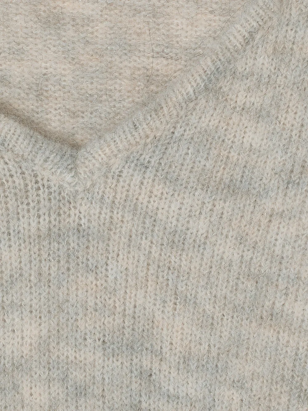 East V-Neck Pullover - POWDER SNOW MELANGE