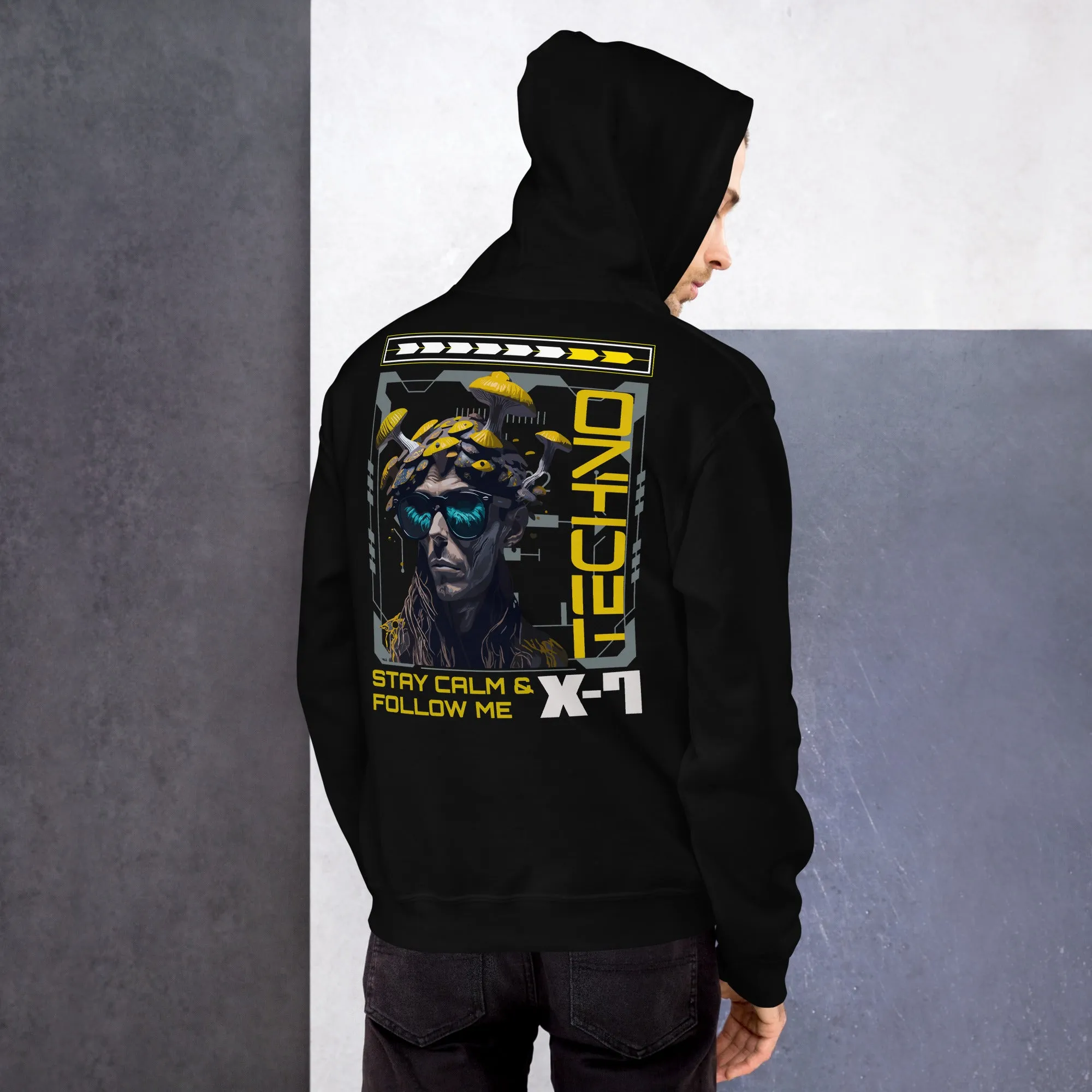 EDM Hoodie | Stay Calm & Follow Me | EDM Outfit
