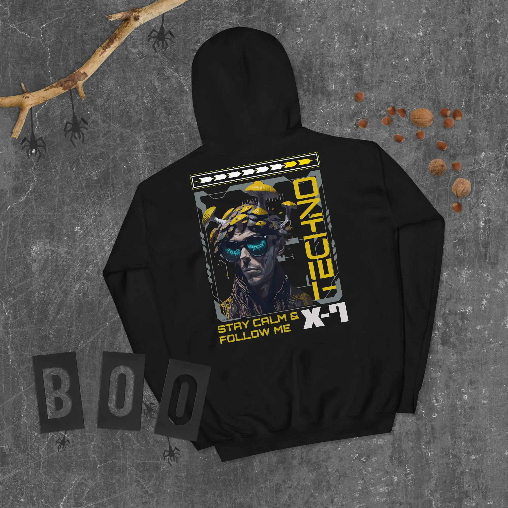 EDM Hoodie | Stay Calm & Follow Me | EDM Outfit
