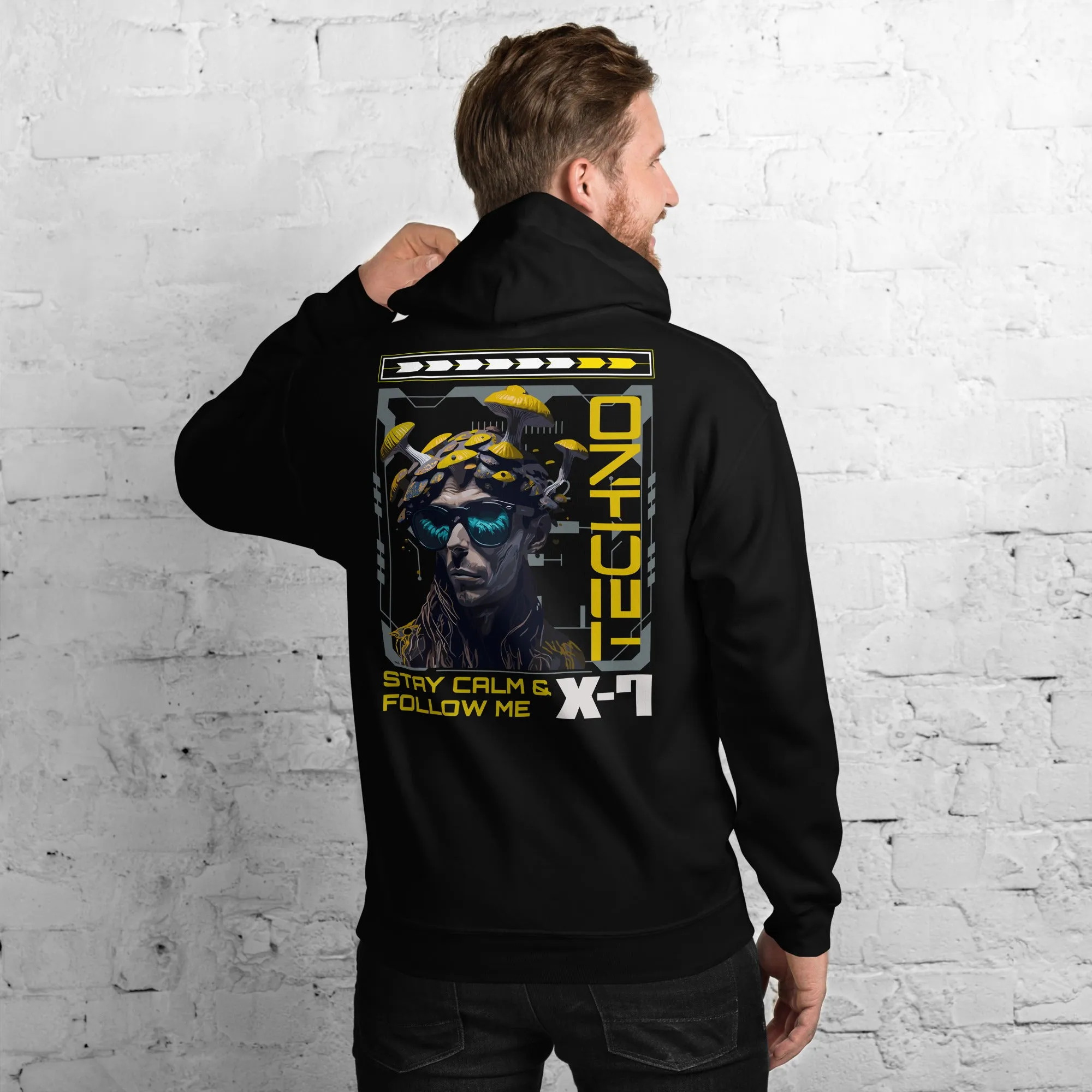 EDM Hoodie | Stay Calm & Follow Me | EDM Outfit