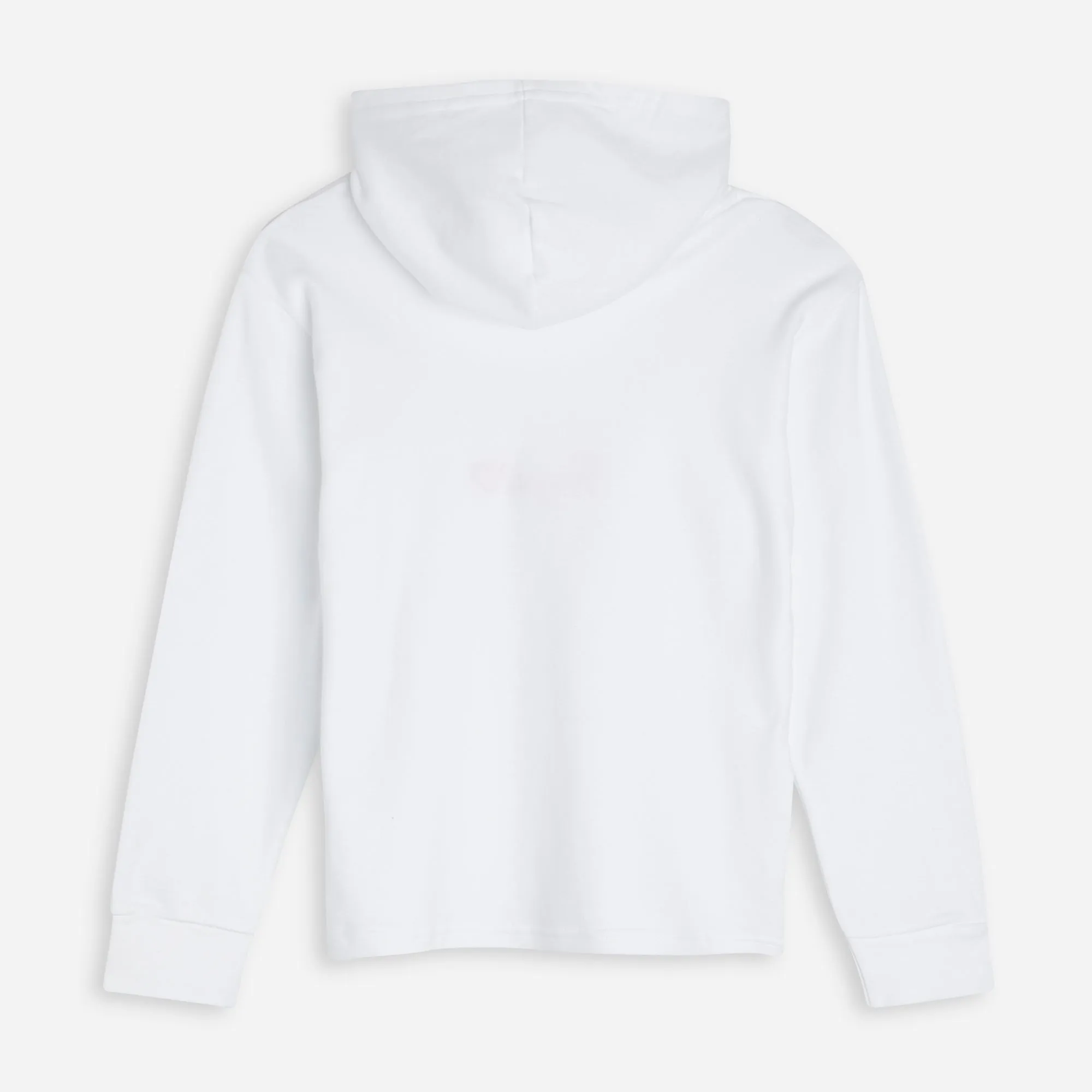 Embroidered Heart Hooded Top