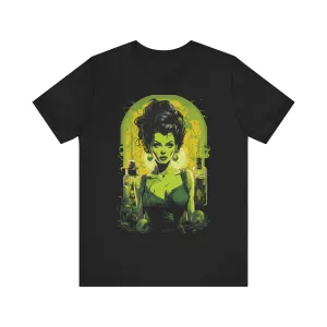 Evangeline Frankenstein Unisex Jersey Short Sleeve Tee
