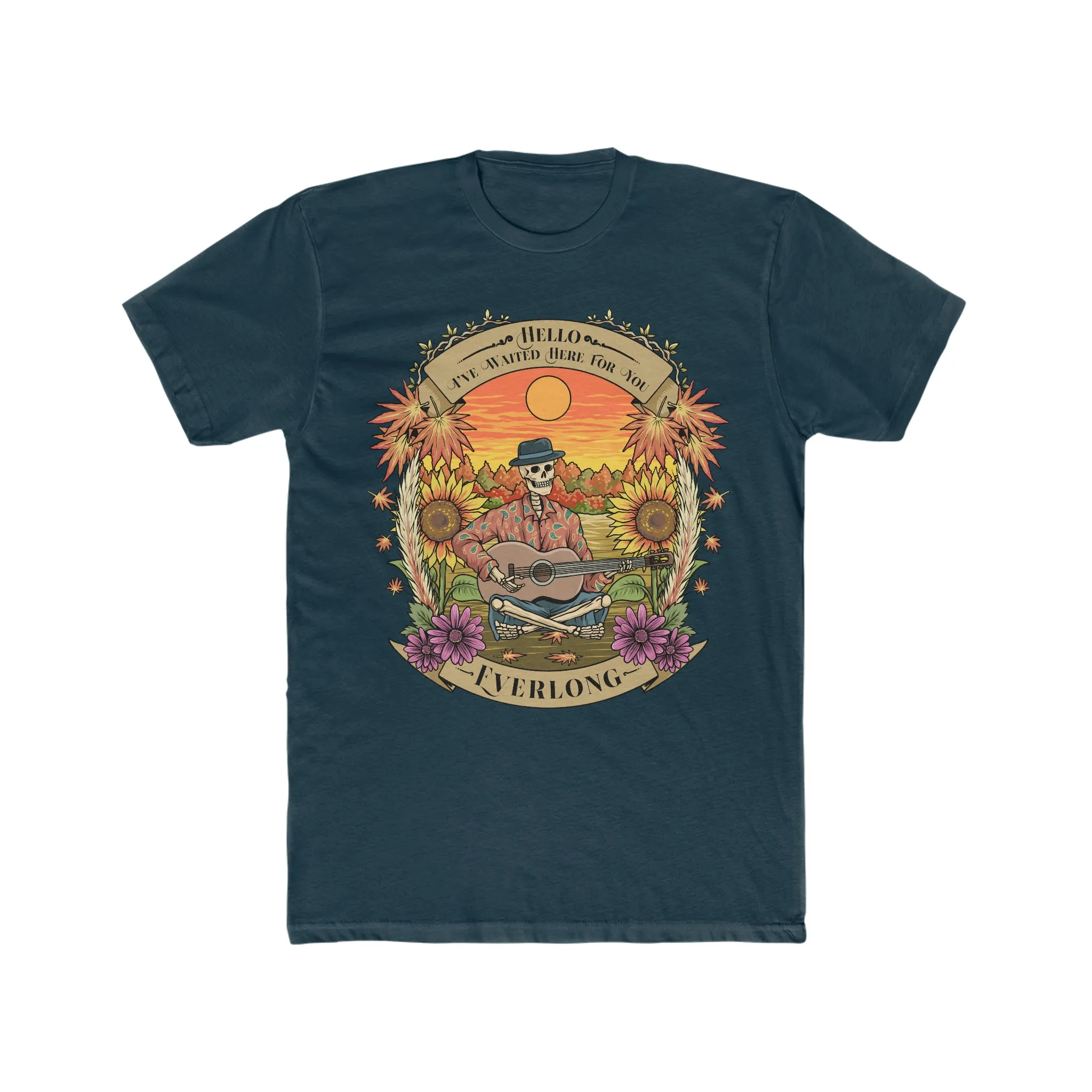 Everlong Skeleton Tee on Next Level