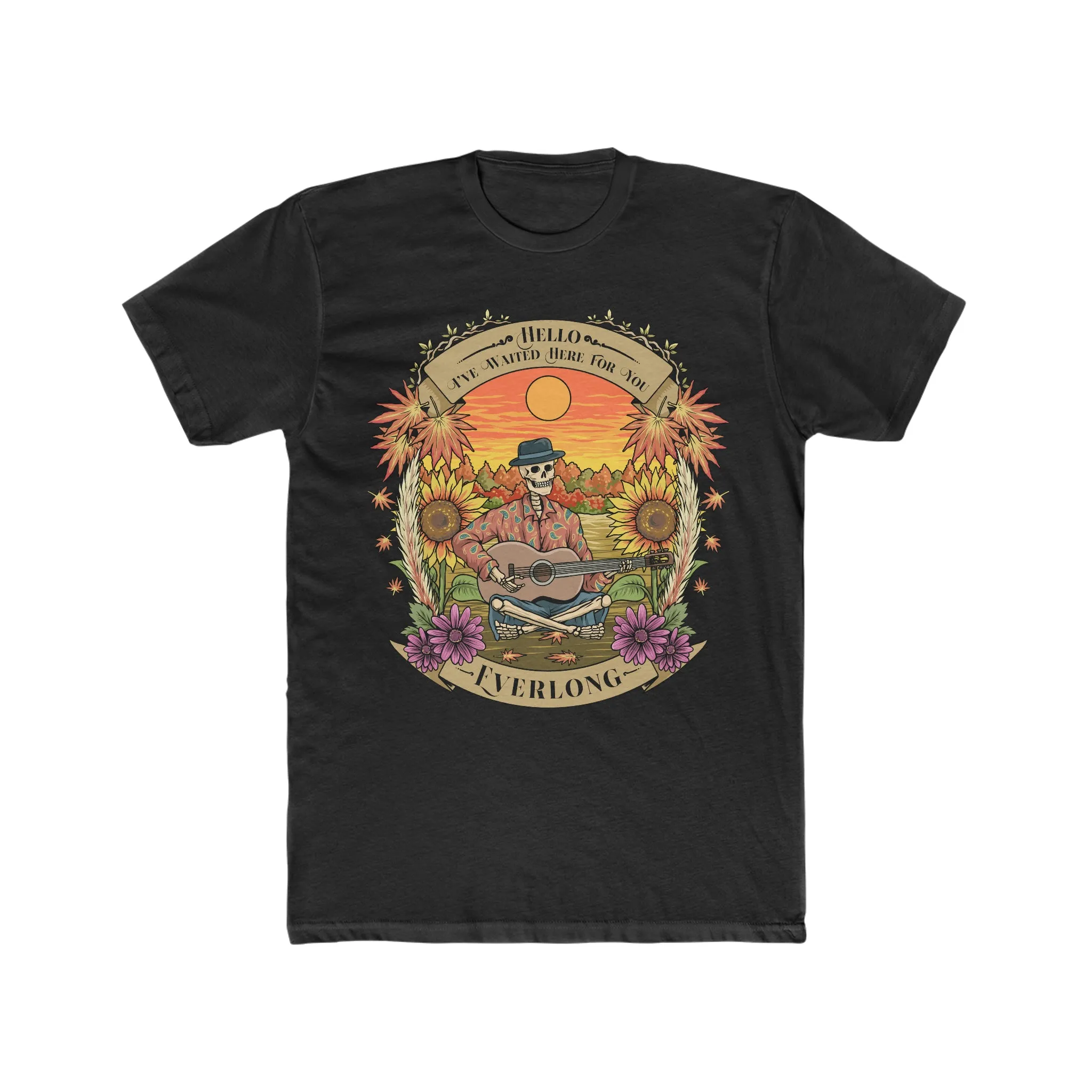 Everlong Skeleton Tee on Next Level