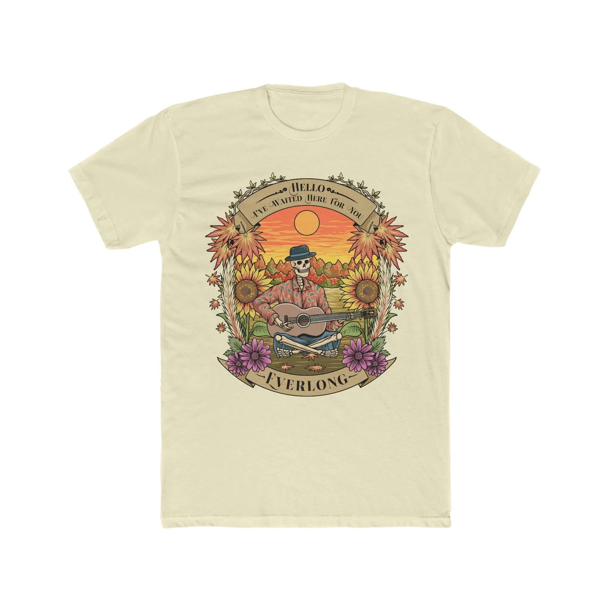 Everlong Skeleton Tee on Next Level