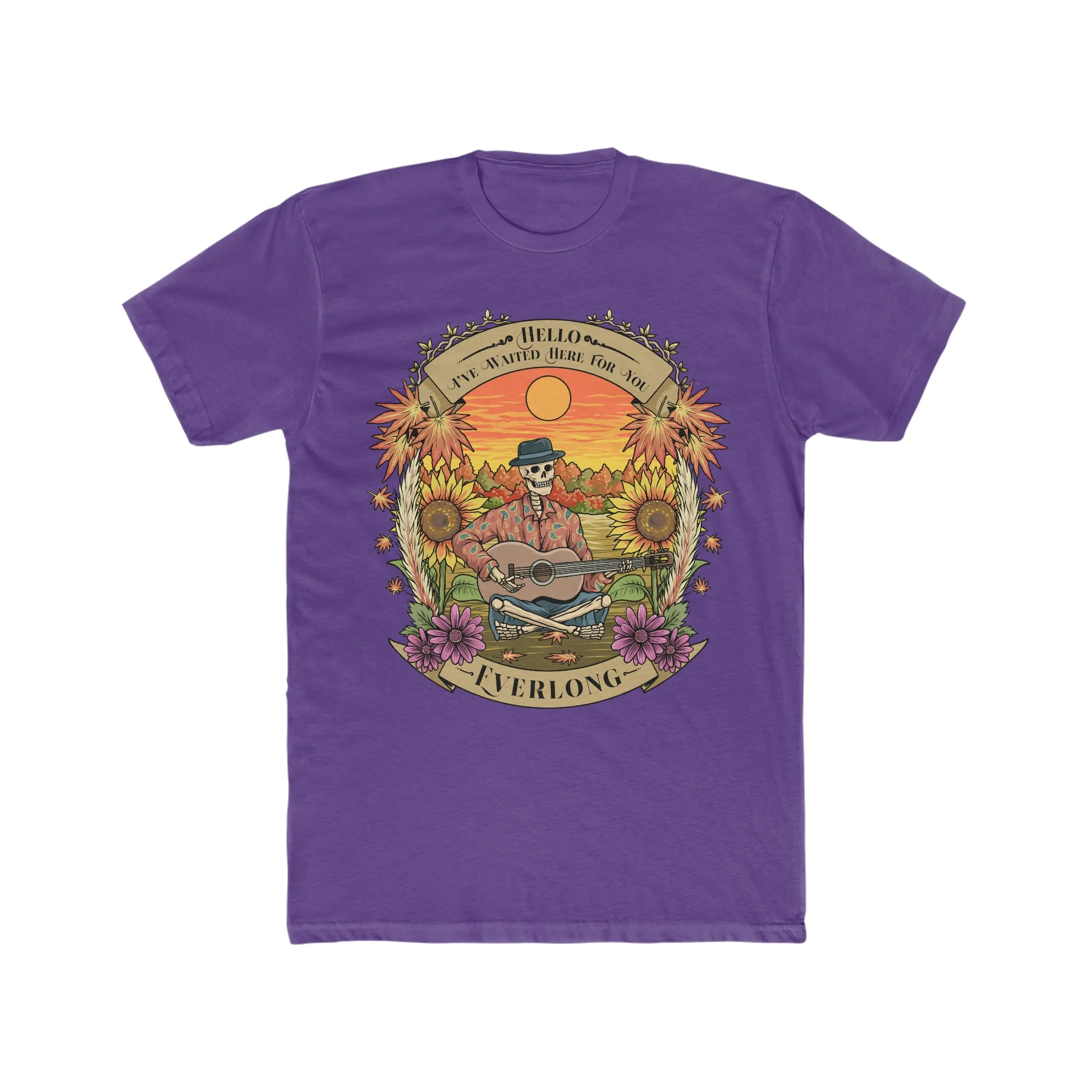 Everlong Skeleton Tee on Next Level