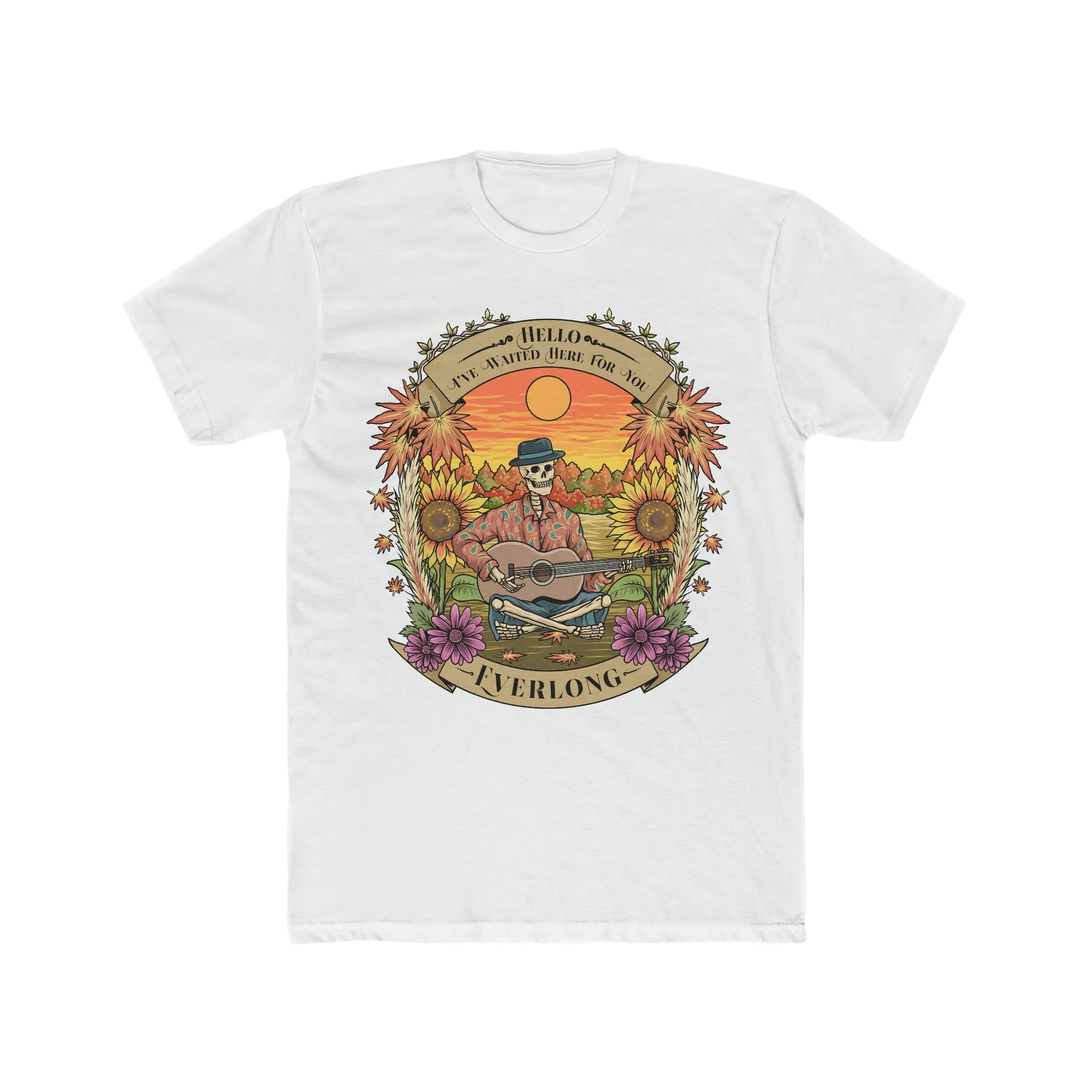 Everlong Skeleton Tee on Next Level