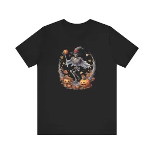 Fall Skeleton 2 Unisex Jersey Short Sleeve Tee