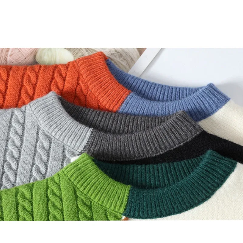 Fashion Turtleneck Autumn Winter Warm Mens Sweaters