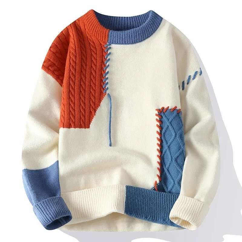 Fashion Turtleneck Autumn Winter Warm Mens Sweaters