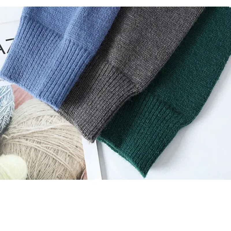Fashion Turtleneck Autumn Winter Warm Mens Sweaters