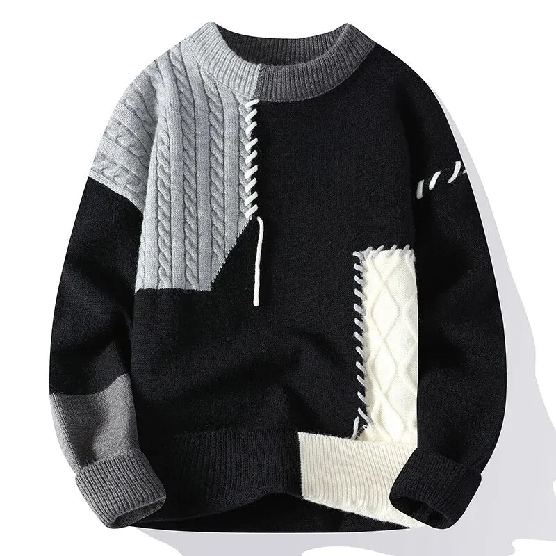 Fashion Turtleneck Autumn Winter Warm Mens Sweaters