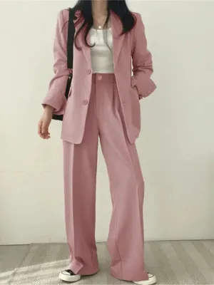 Fashionable Women's Tweed Suit