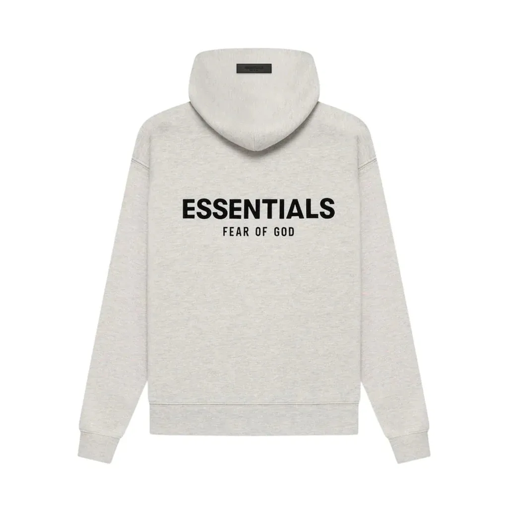 Fear of God Essentials Hoodie 'Light Oatmeal'