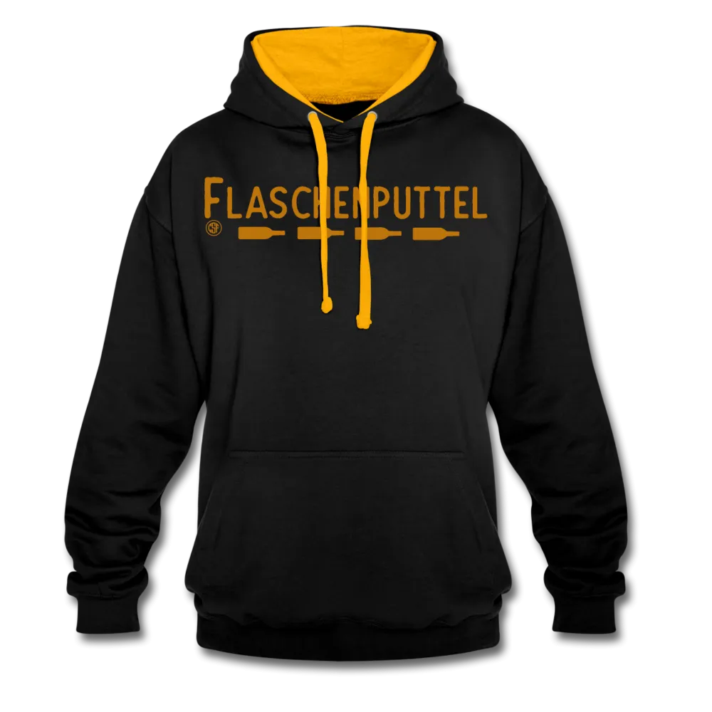 Flaschenputtel - Kontrast-Hoodie