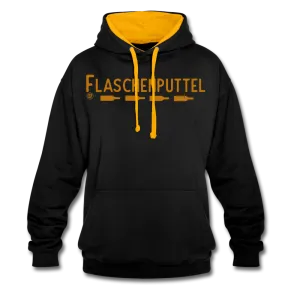Flaschenputtel - Kontrast-Hoodie