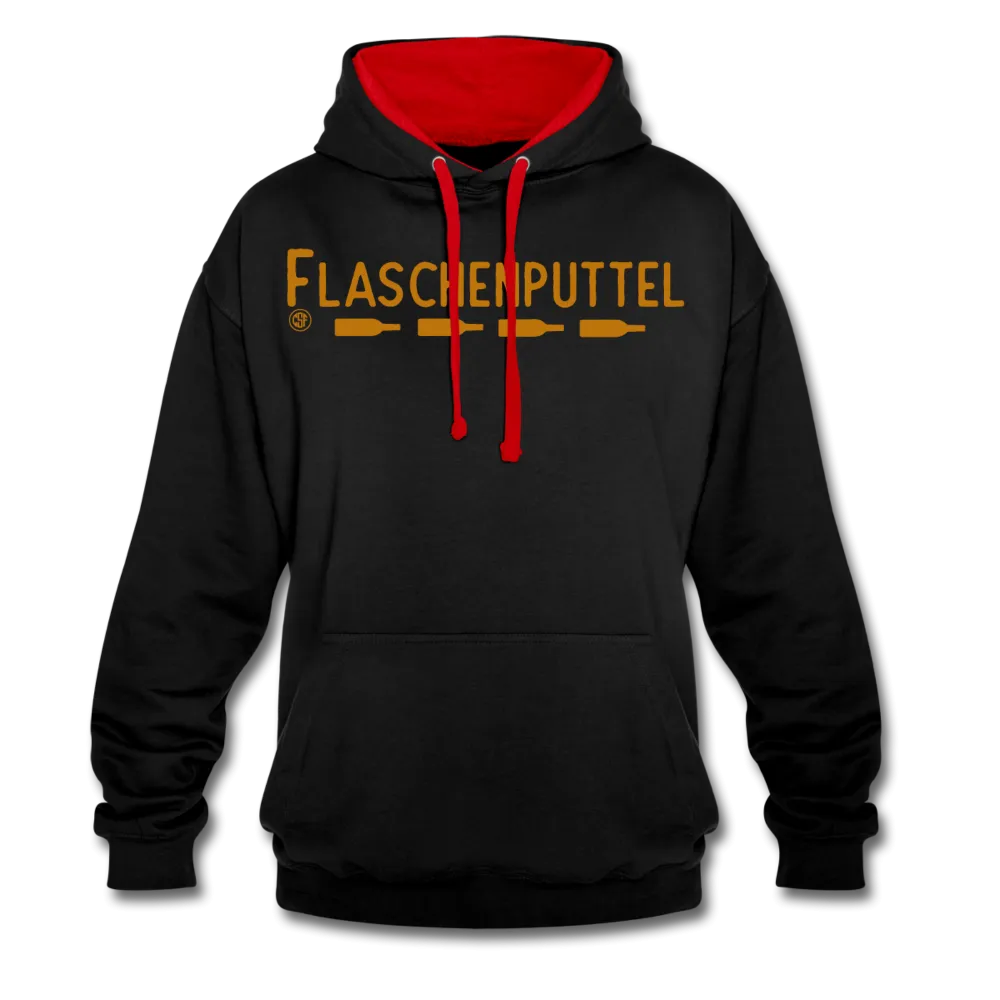 Flaschenputtel - Kontrast-Hoodie