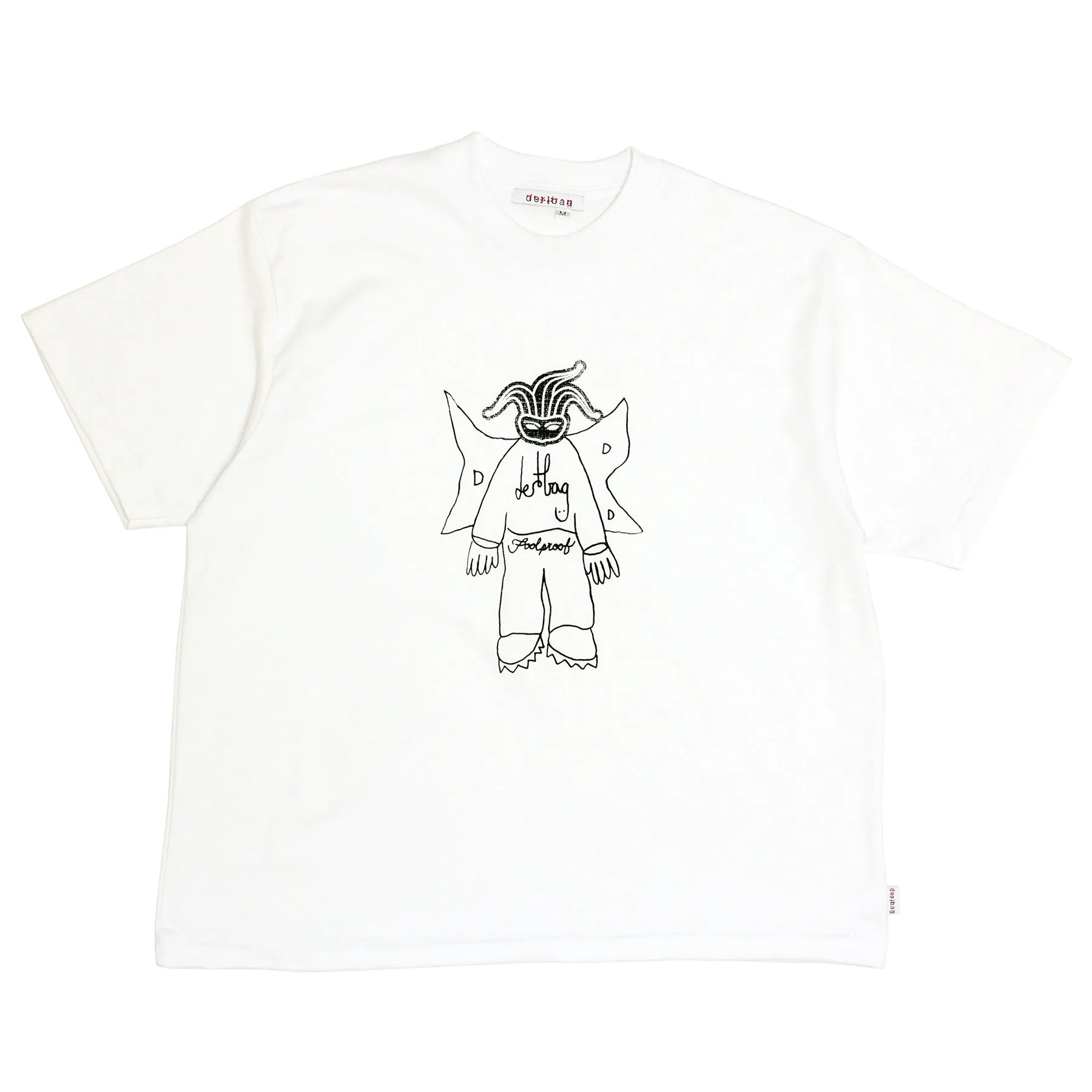 Foolproof Angel Unifield Single Stitch Tee (White)