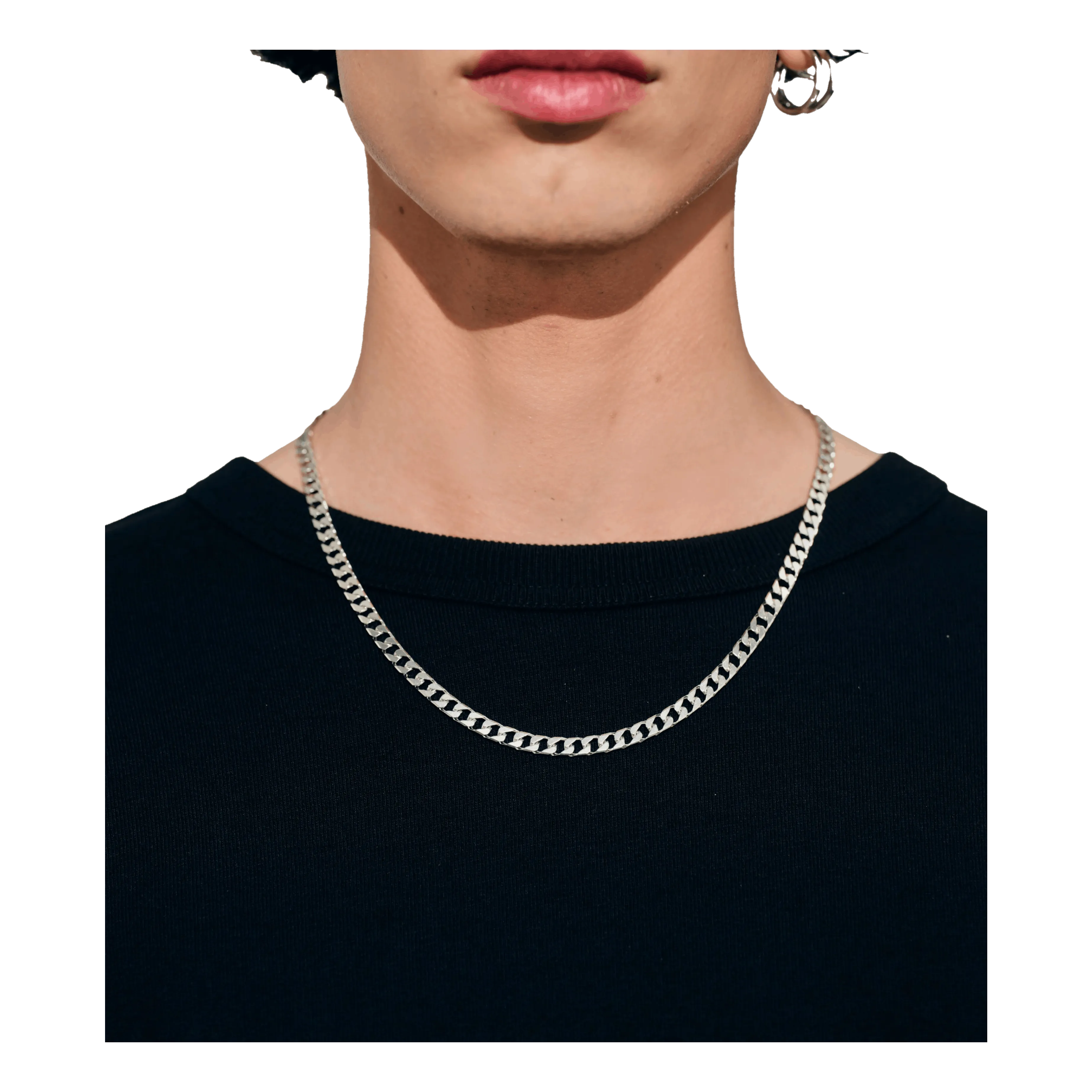 Frankie Chain 925 Sterling Silver - 20.5 Inc