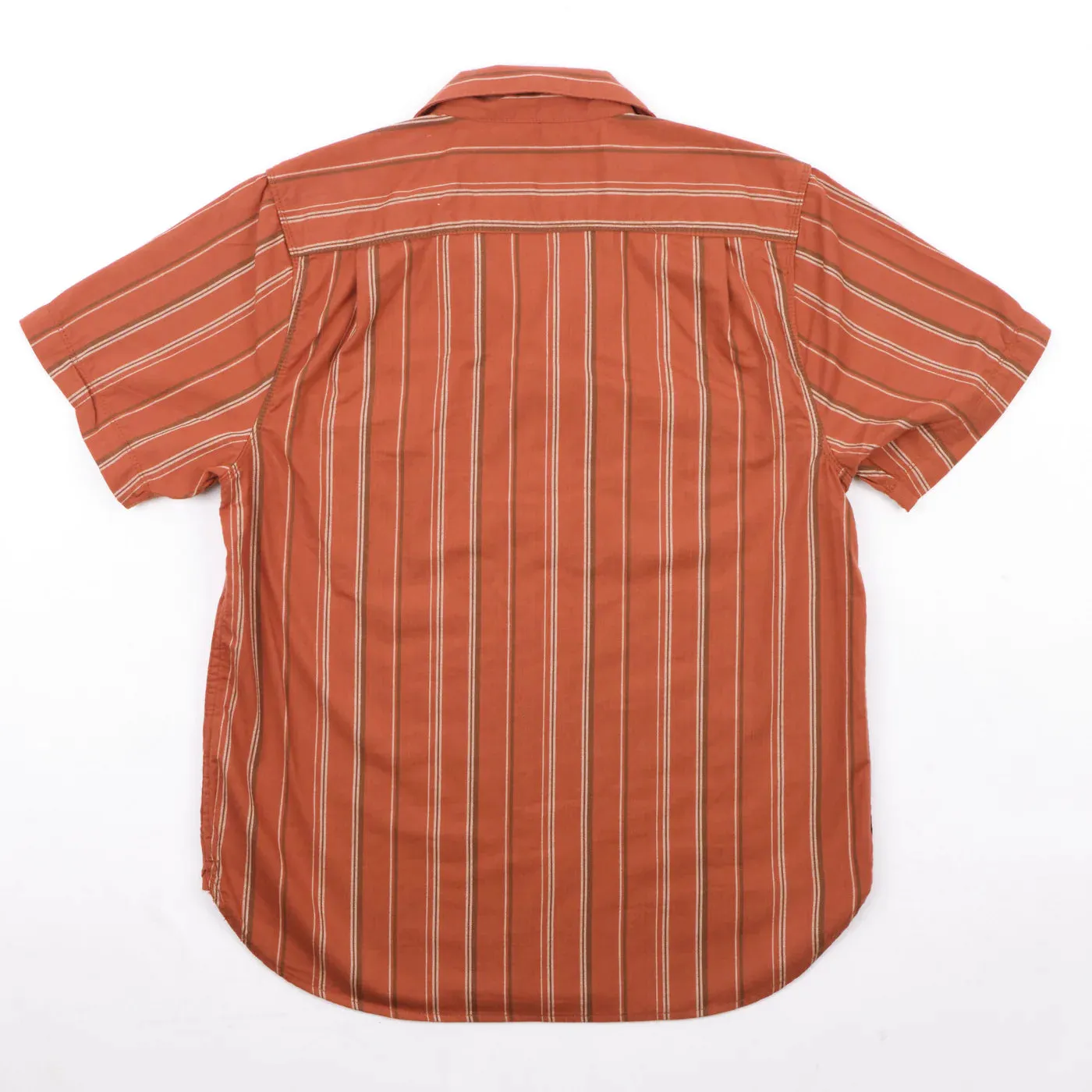 Freenote Cloth Dayton Shirt - Orange Stripe