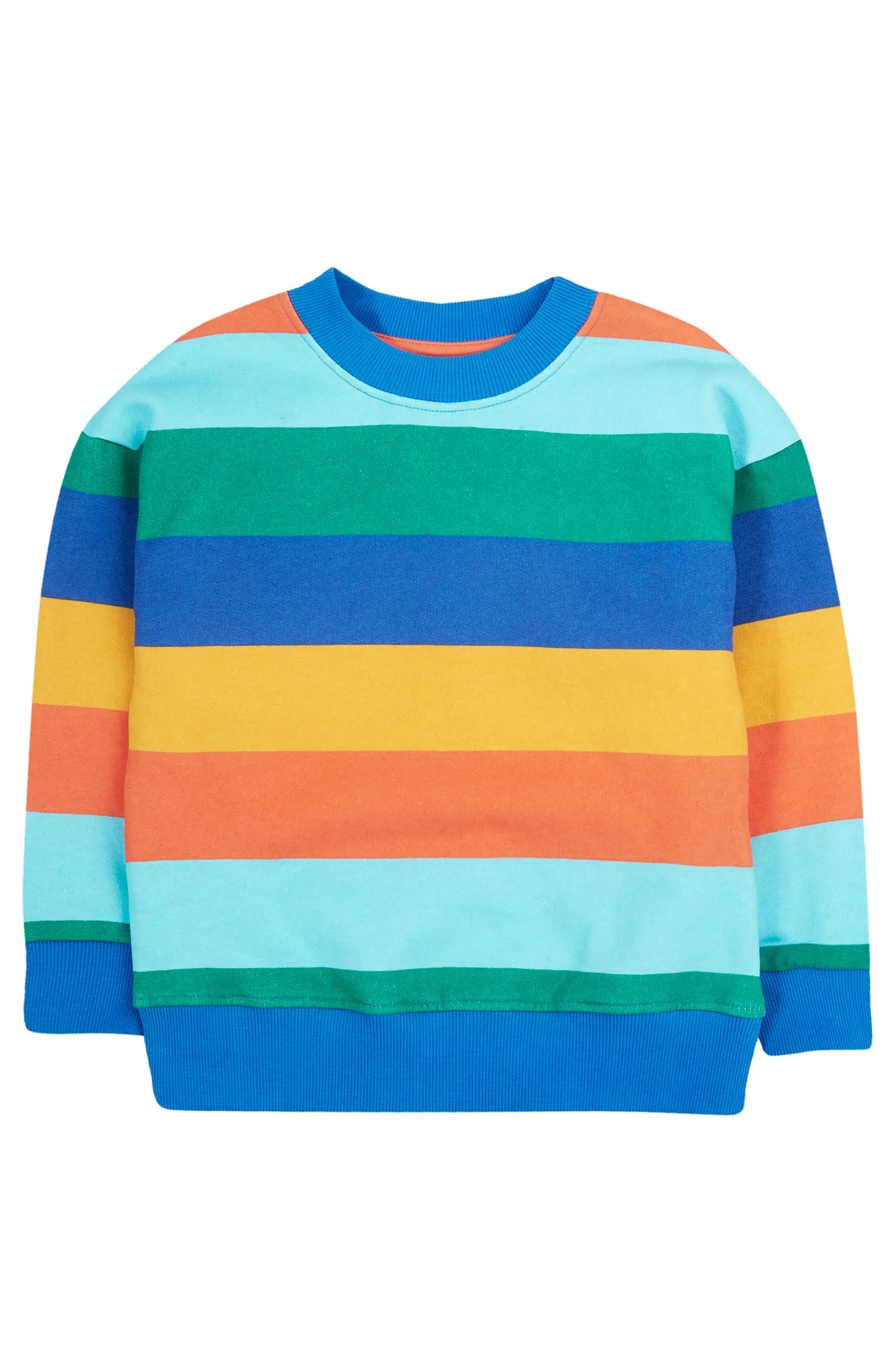 Frugi Bold And Bright Stripe Sweatshirt