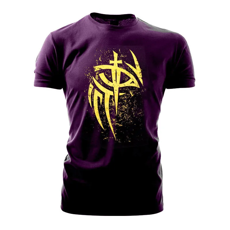 Games Workshop Warhammer World T shirt Necromunda Escher Purple