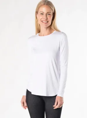 Georgia Long Sleeve - White