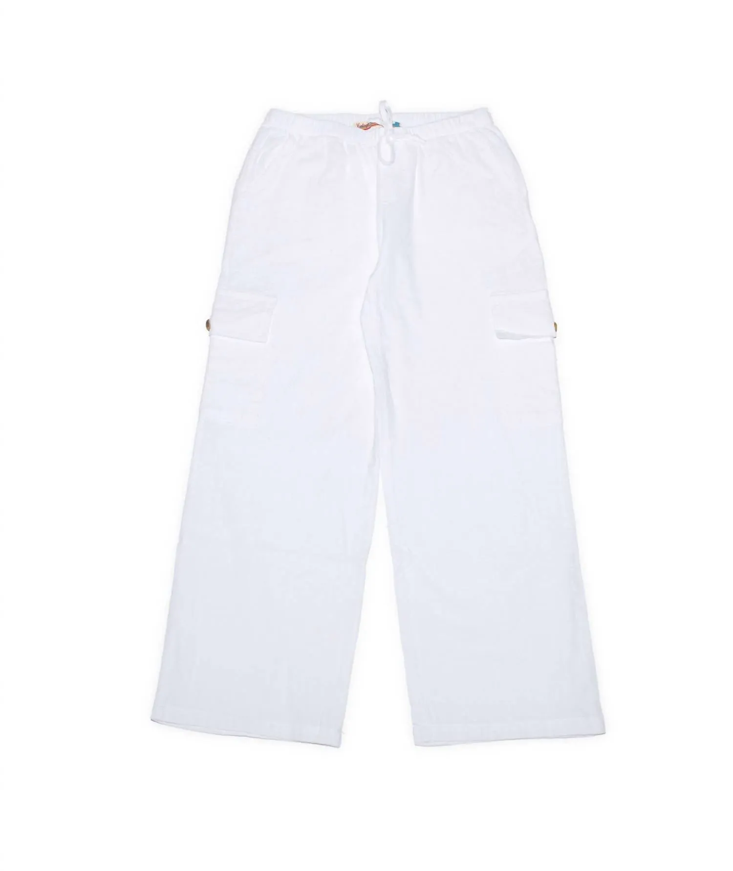 Girl's Bebe Cargo Pants In White