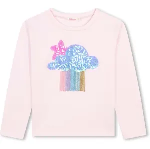 Girls Pink Cloud T-shirt
