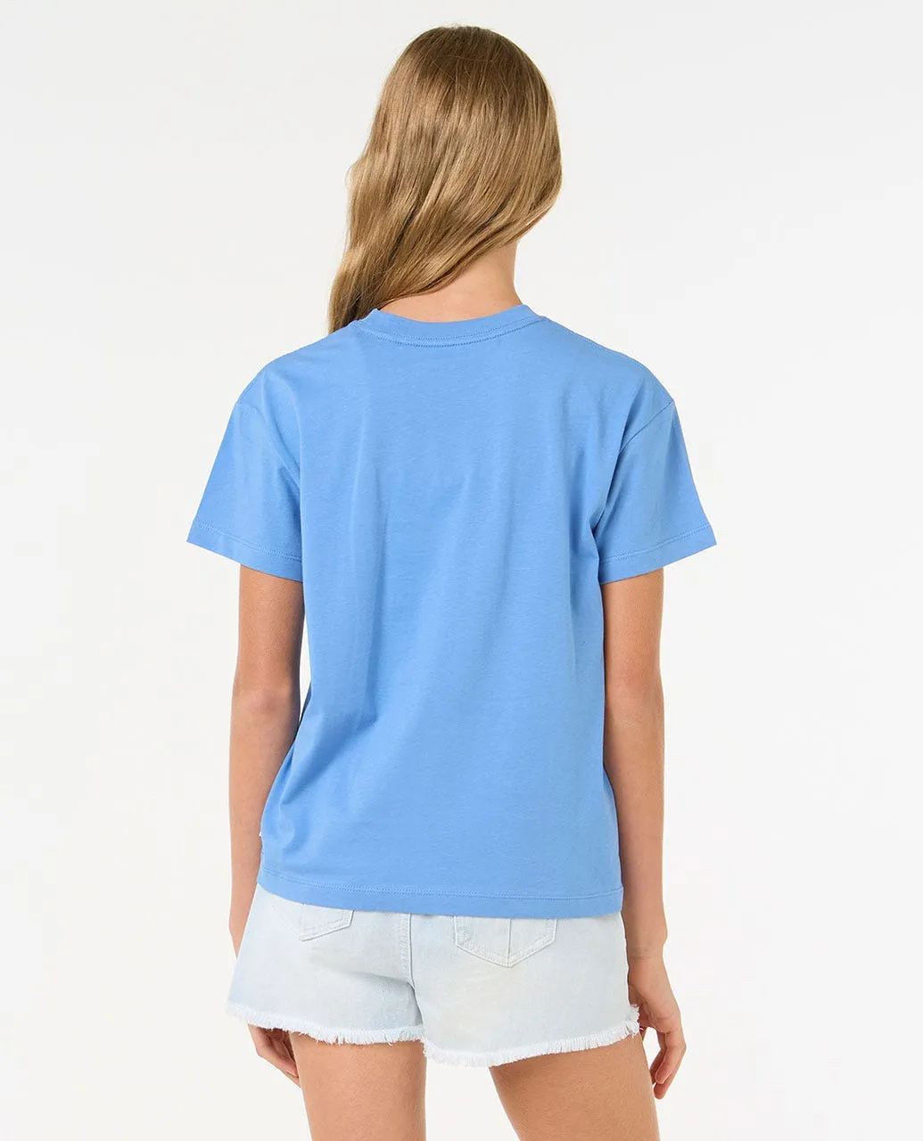 Girl's Surf Puff Relaxed Tee