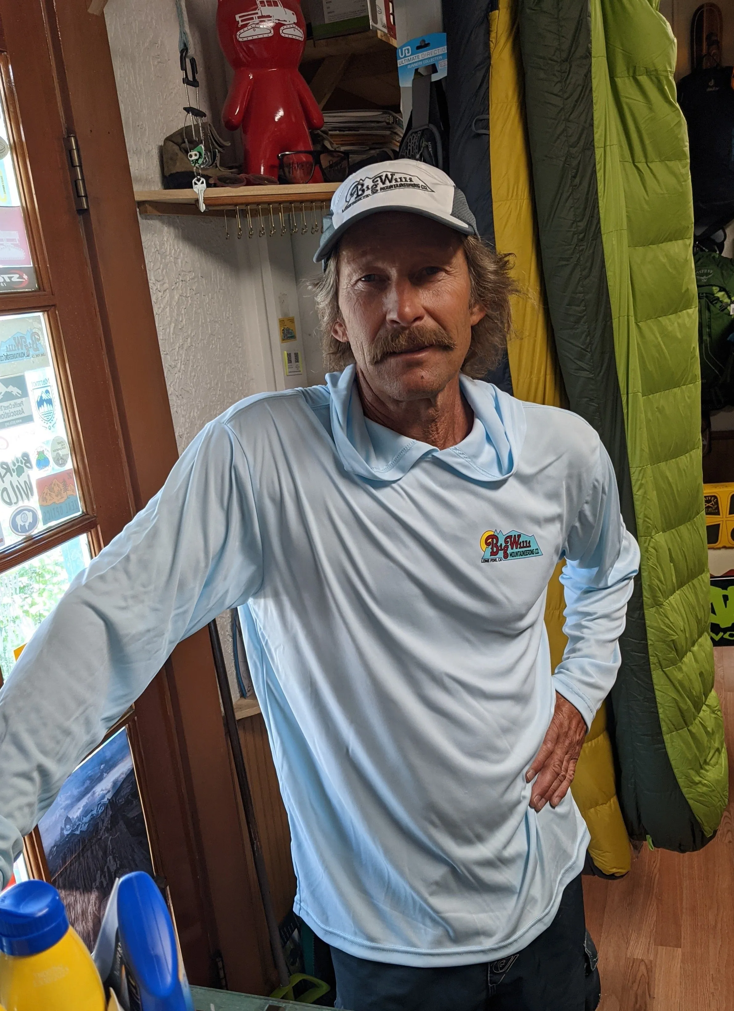 Glacier Blue Sun Hoodie Pro