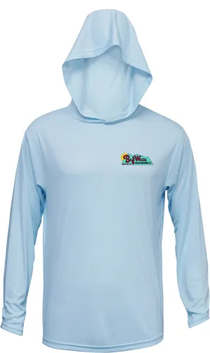 Glacier Blue Sun Hoodie Pro
