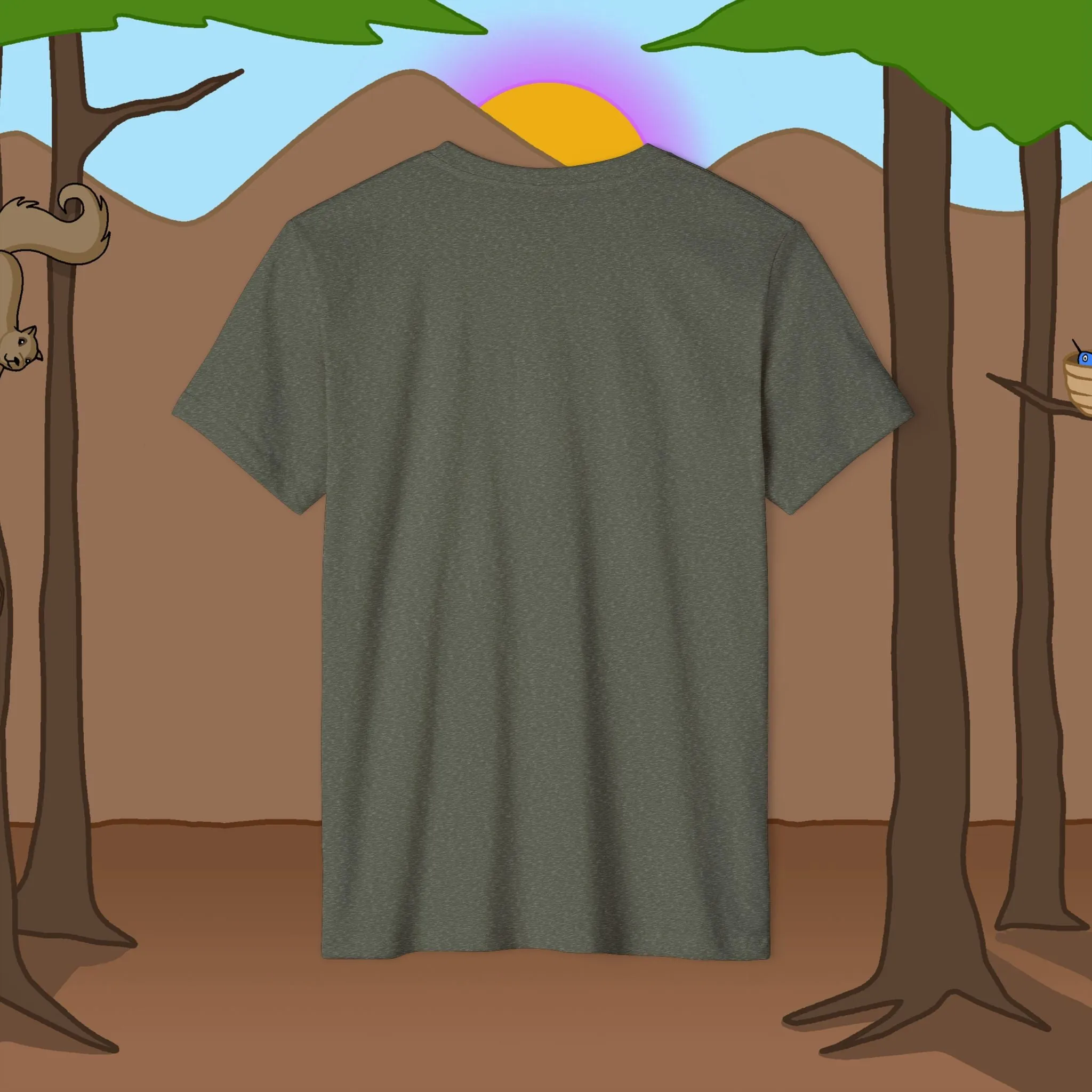 Golf Logo Recycled Organic Loose Fit T-Shirt
