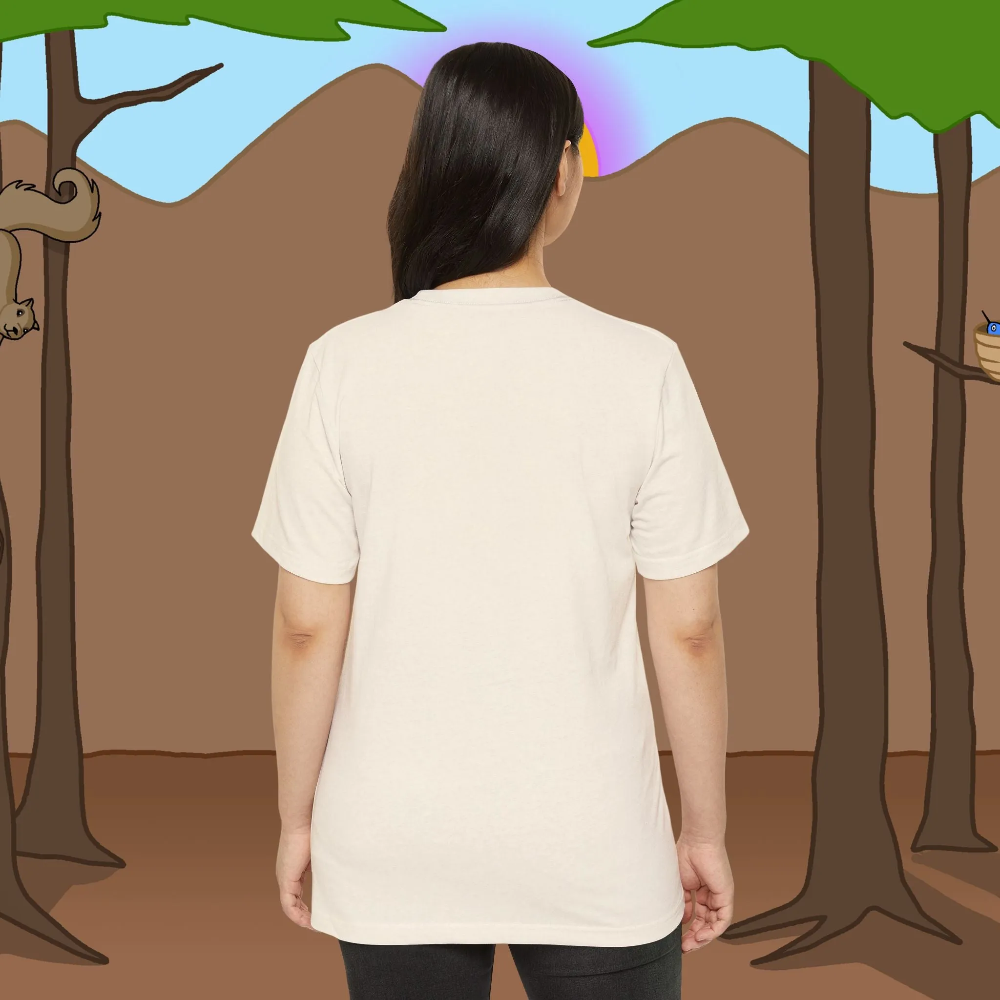 Golf Logo Recycled Organic Loose Fit T-Shirt