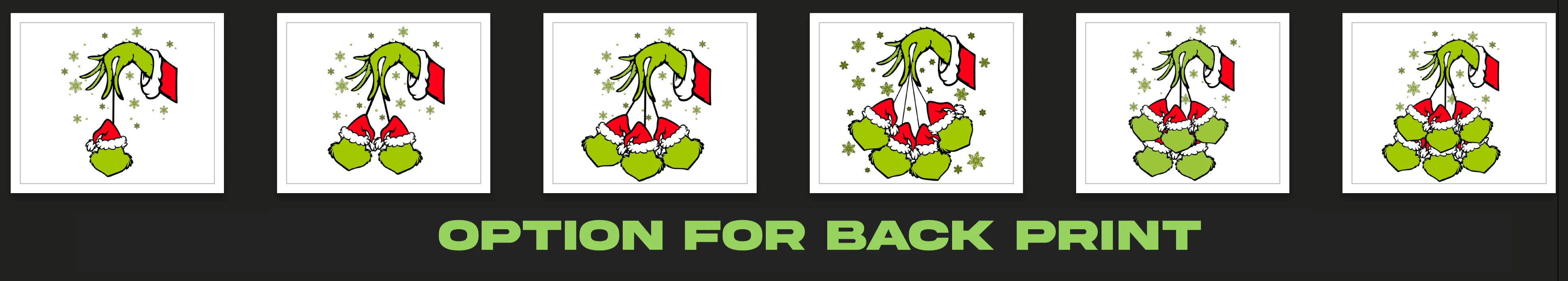 Grinch Mama/Daddy  Sweatshirt