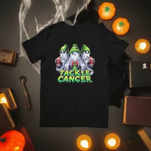 Halloween Tackle Cancer Shirt – Spooky & Supportive