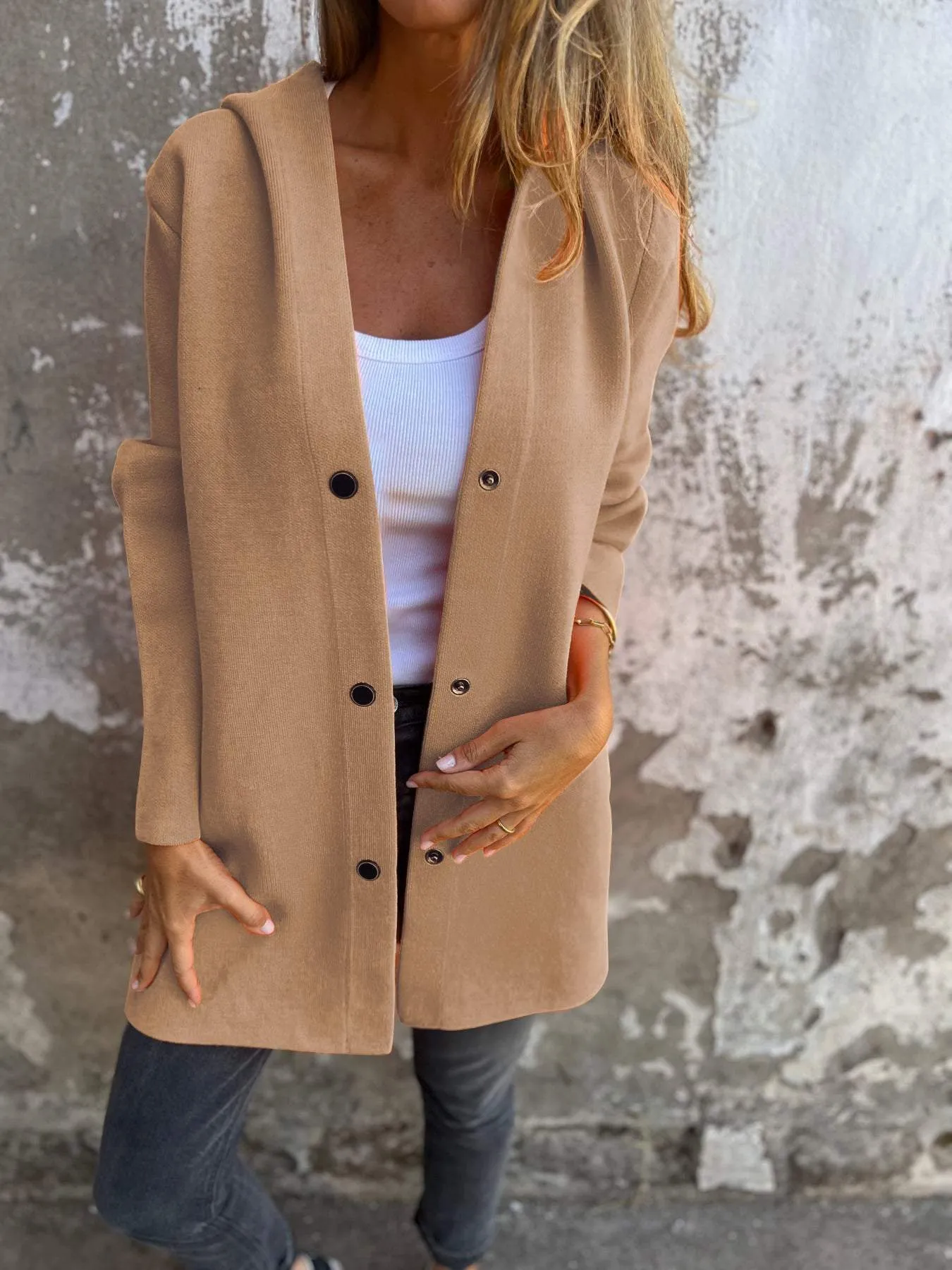Harper - Casual Jacket with Hood