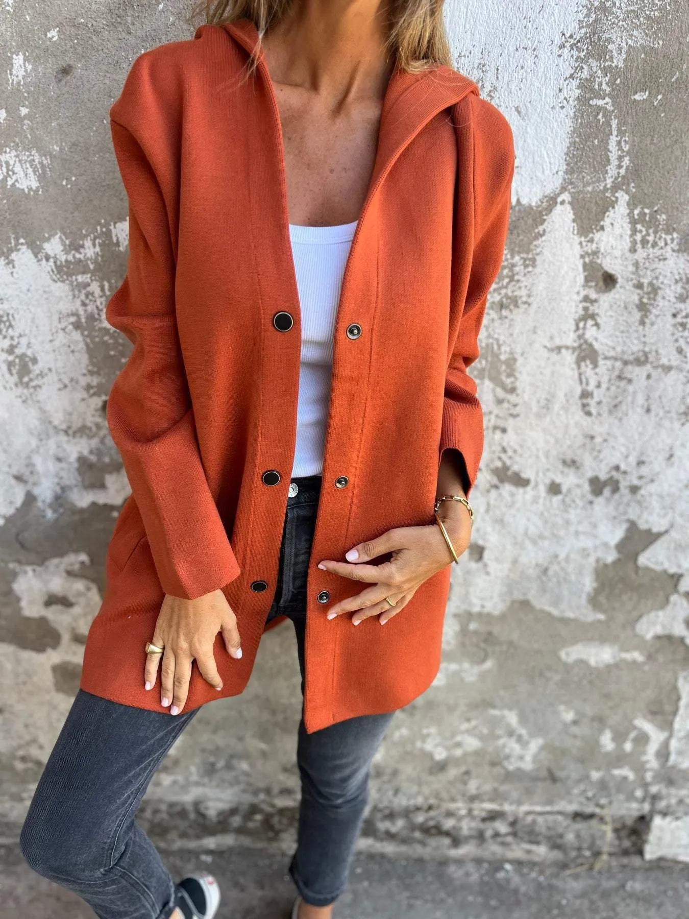 Harper - Casual Jacket with Hood
