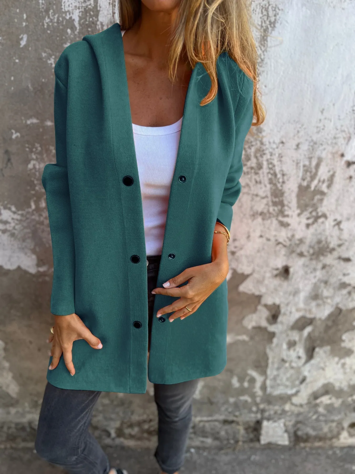 Harper - Casual Jacket with Hood