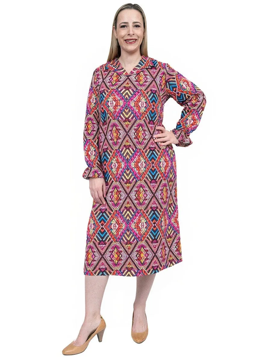 Hattie Shirt Dress - Print*